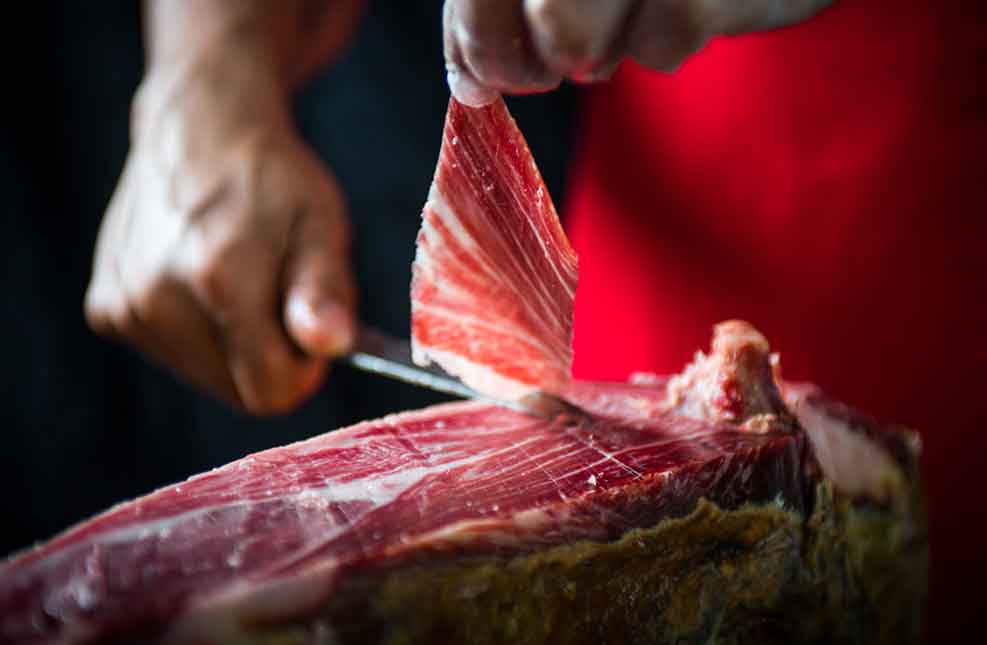 buying ham in Croatia