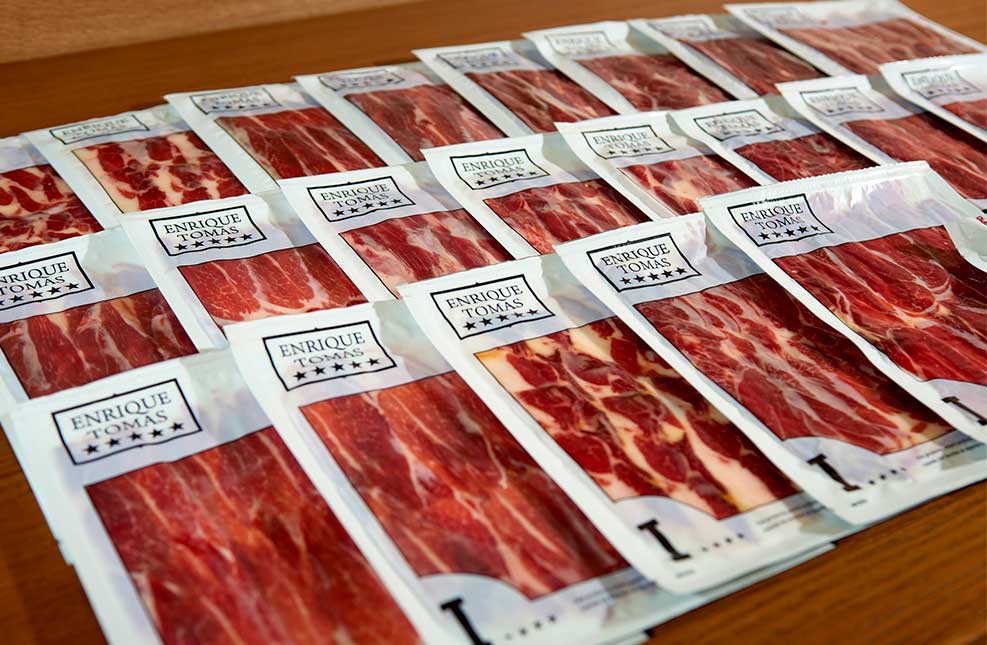 Where to buy sliced ham - Enrique Tomás