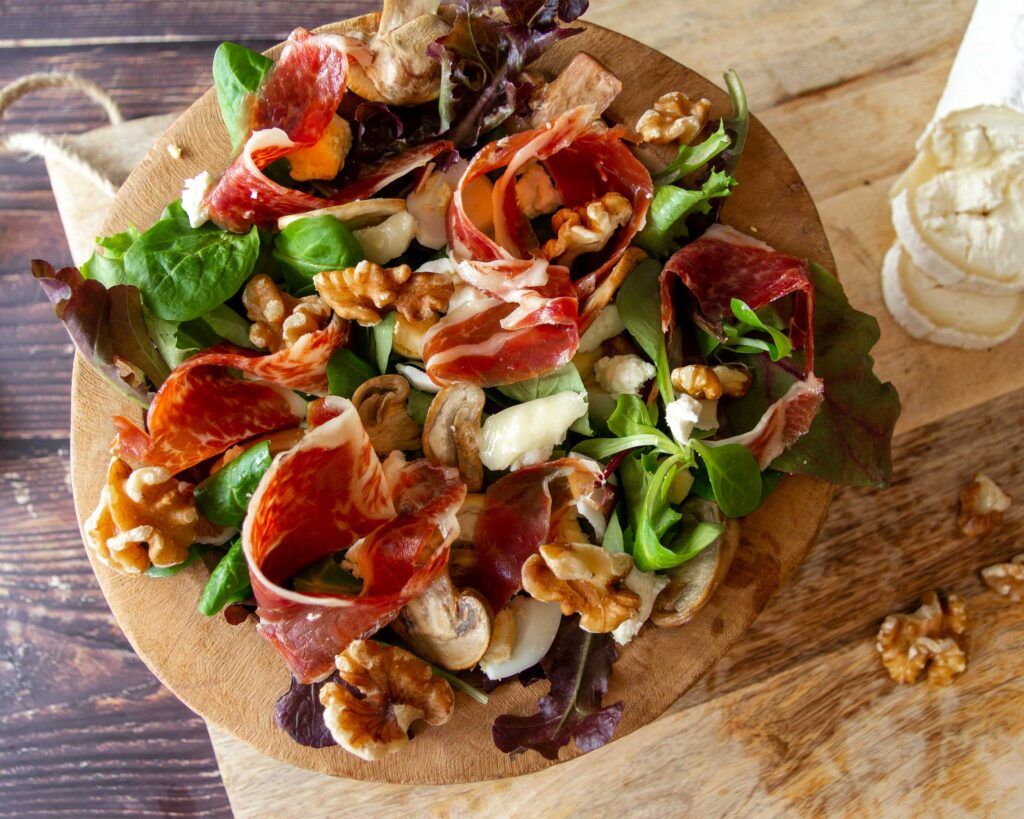 salade de champignons