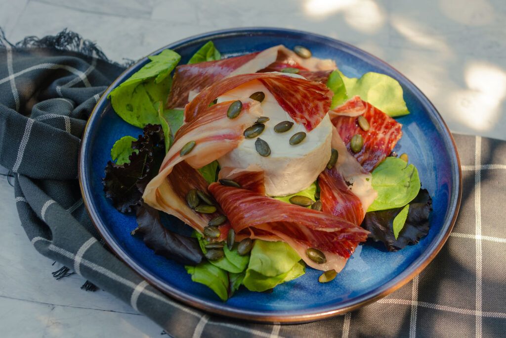 Salade au fromage de chèvre